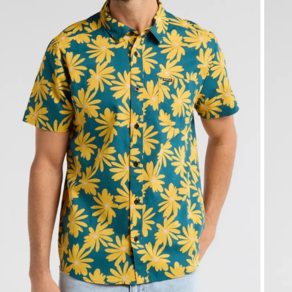RVCA NEW Kimura Short sleeve shirt
